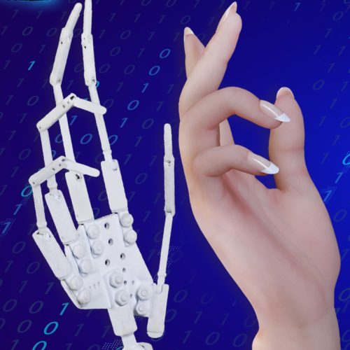 Mit Bewegliche Finger