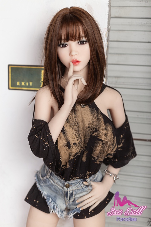 Hübsches Gesicht Japanische TPE-Liebespuppe 158 cm
