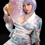Japanische TPE-Fickpuppe Yuki mit traditionellem Kimono
