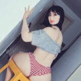 Lindsey: 163 cm Weiße Sexpuppe mit großem Arsch
